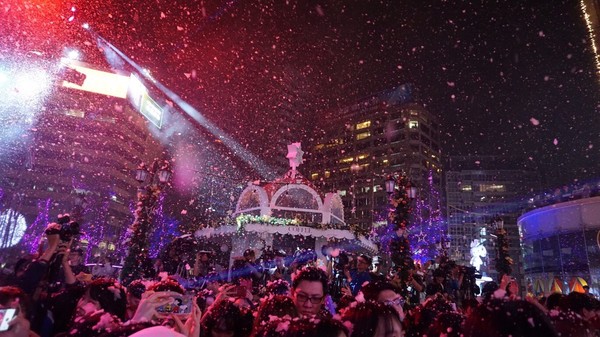 台湾高雄统一圣诞活动「爱・Sharing」正式点灯