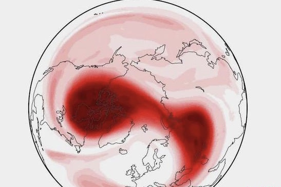 美媒:北极平流层突然升温,或引发大寒潮