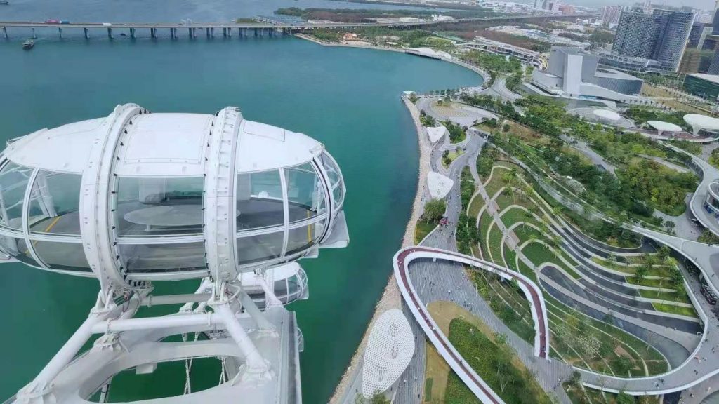 “湾区之光”摩天轮闪耀启程，点亮湾区新地标