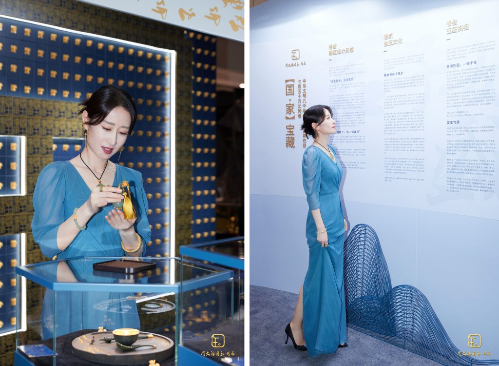 周大福国玉·传承系列与刘敏涛共启新品发布，与你昆仑云游