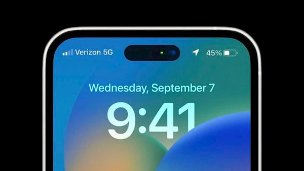 iPhone 14 Pro叹号孔可显示药丸形 状态栏随之大变：电量百分比惊喜回归 