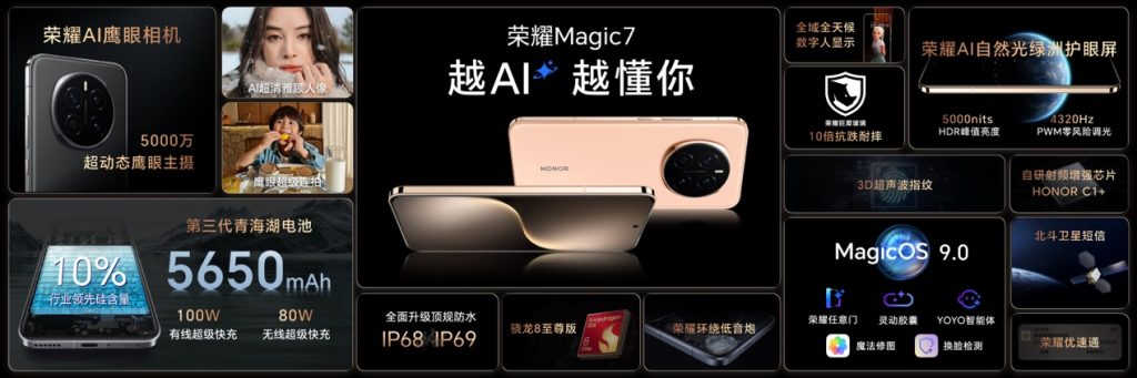荣耀Magic7系列发布:开创AI智能体新纪元,重塑智能手机未来
