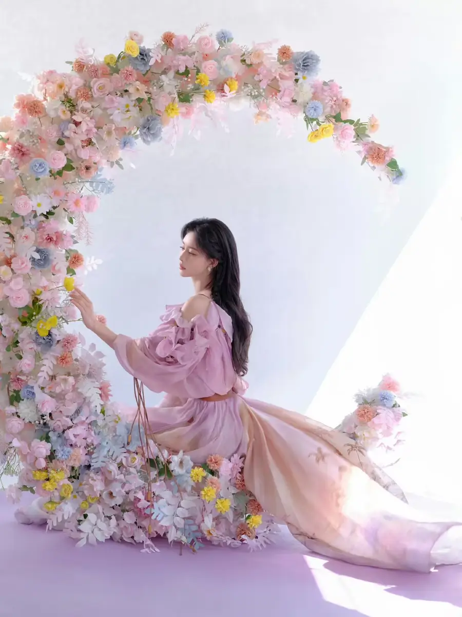 孟子义花仙子写真：温柔灵动、甜美清新！