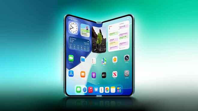 可折叠 iPhone 新爆料：类似“两台钛金属 iPhone Air 并排放置”