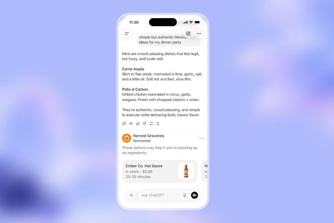 OpenAI宣布将启动广告测试 以提升ChatGPT的营收能力