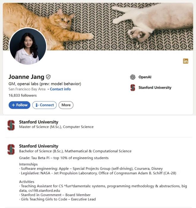 OpenAI又一关键高管离职！曾为GPT-4o注入灵魂