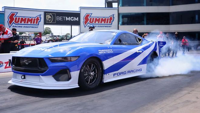 6.76秒,福特改装版Mustang Cobra Jet成为全美400米加速最快电车