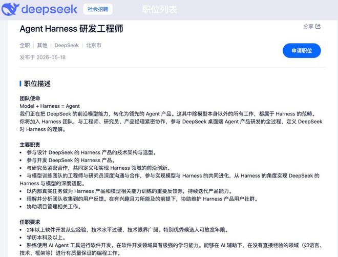 对标Claude Code!DeepSeek新业务招人了