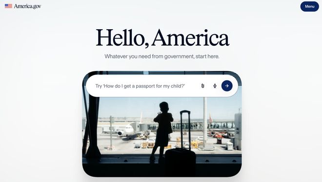 特朗普政府推出AI政务网站America.gov，聊天机器人上线即“唱反调”